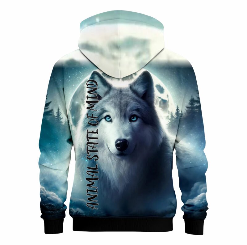 Animal State of Mind Hoodie – Lunar Wolf Edition