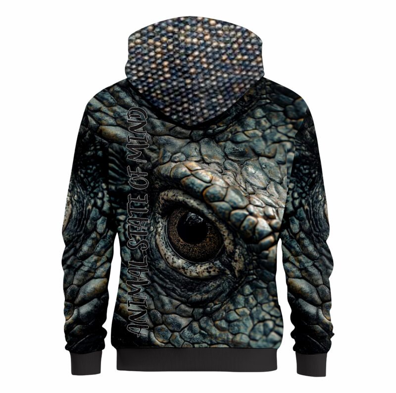 Animal State of Mind Hoodie – Reptile Design