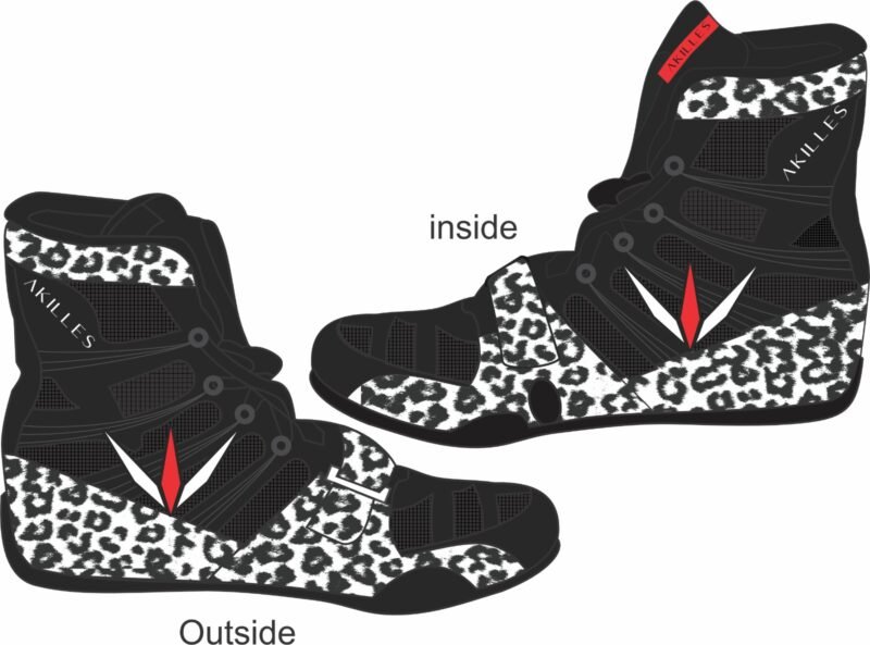 Shoes Black Print