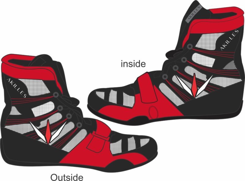 Shoes Red Print