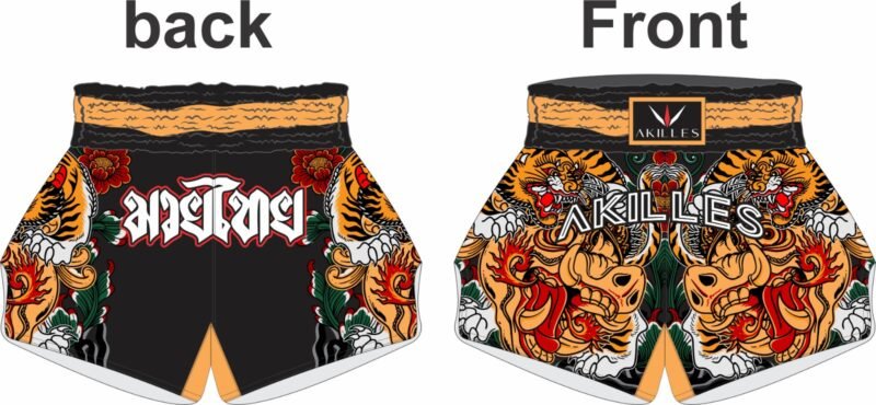 Akilles Dragon Thai Shorts